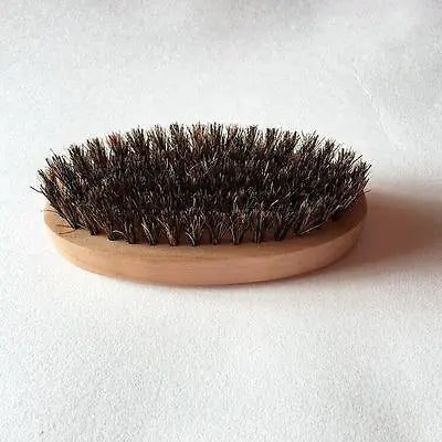 Natural Boar Bristle Beard Brush for Grooming