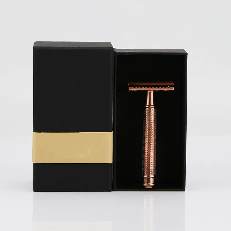 Classic Double-Edge Safety Razor in Antique Bronze