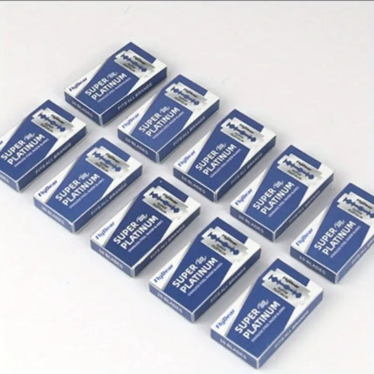 Double Edge Safety Razor Blades - 10 Count Pack