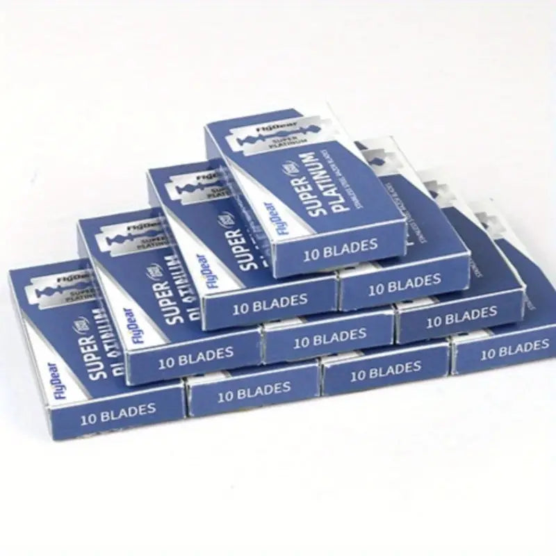 Double Edge Safety Razor Blades - 10 Count Pack